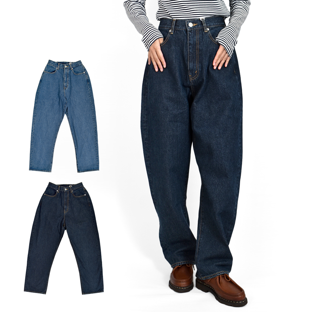 Kelen（ケレン） デニムパンツ VENY WIDE STRAIGHT DENIM リラックス