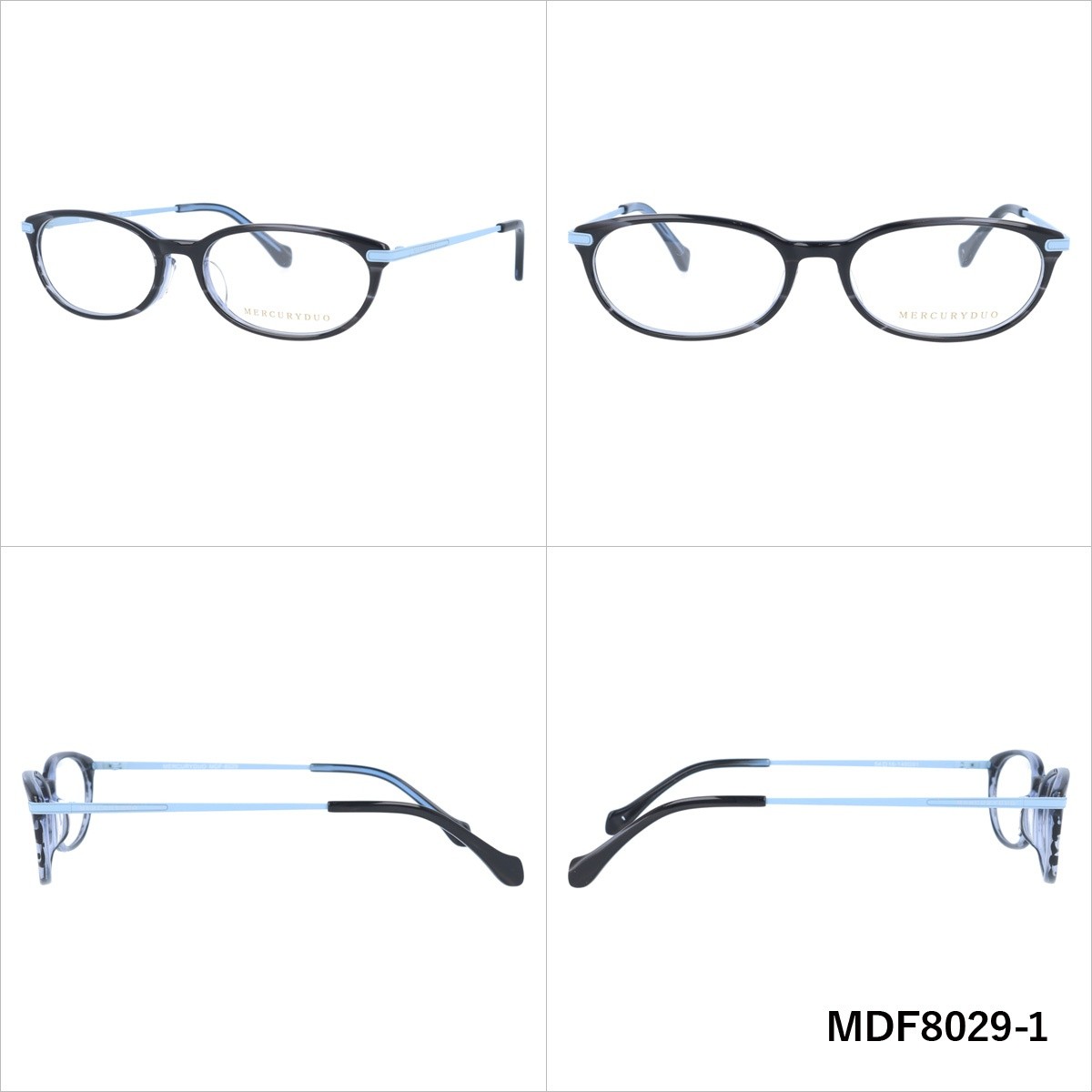 MERCURYDUO（マーキュリーデュオ） メガネ 眼鏡 フレーム 度付き 度