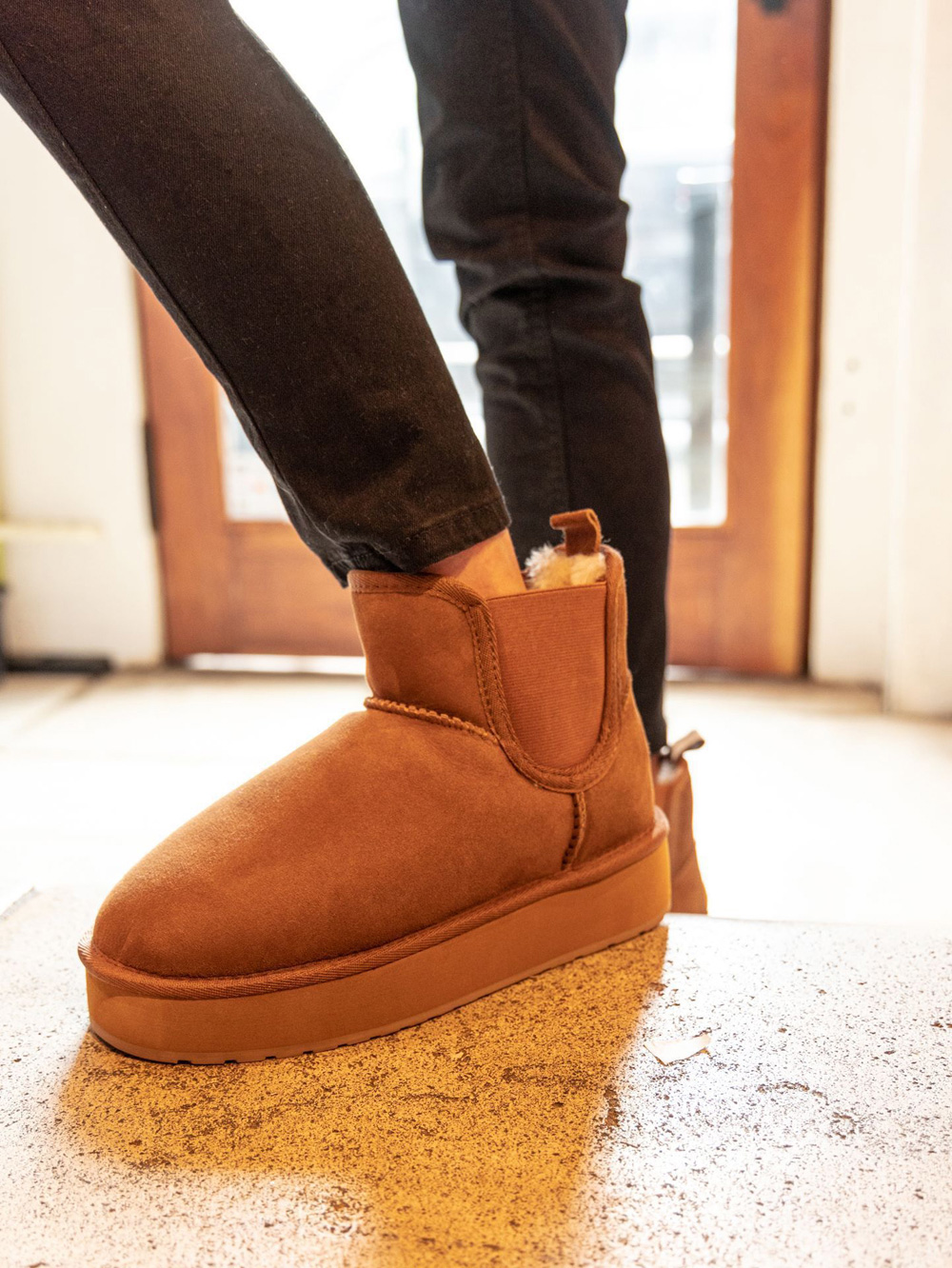 EMU Australia（エミュ オーストラリア） エミュ ムートンブーツ 厚底