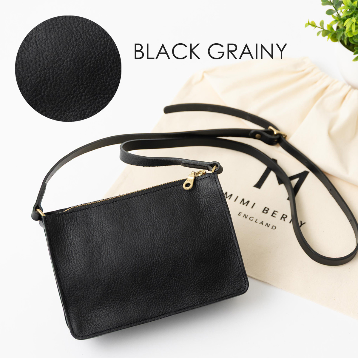 MIMI BERRY ミミベリー 正規品 本革レザー ショルダーバッグ Sparrow
