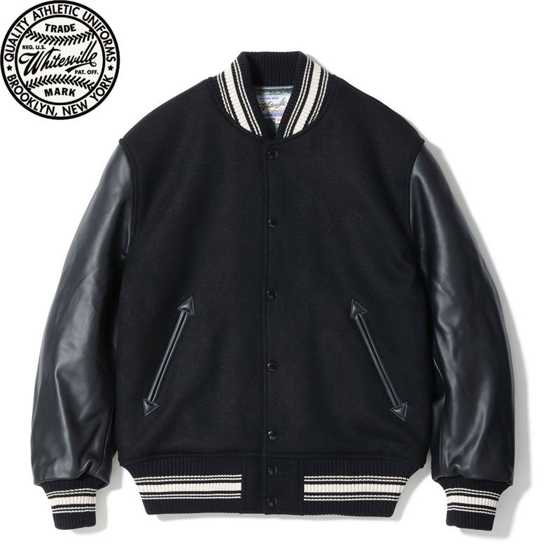 WHITESVILLE ホワイツビル スタジャン 本革 Whitesville 30oz. WOOL