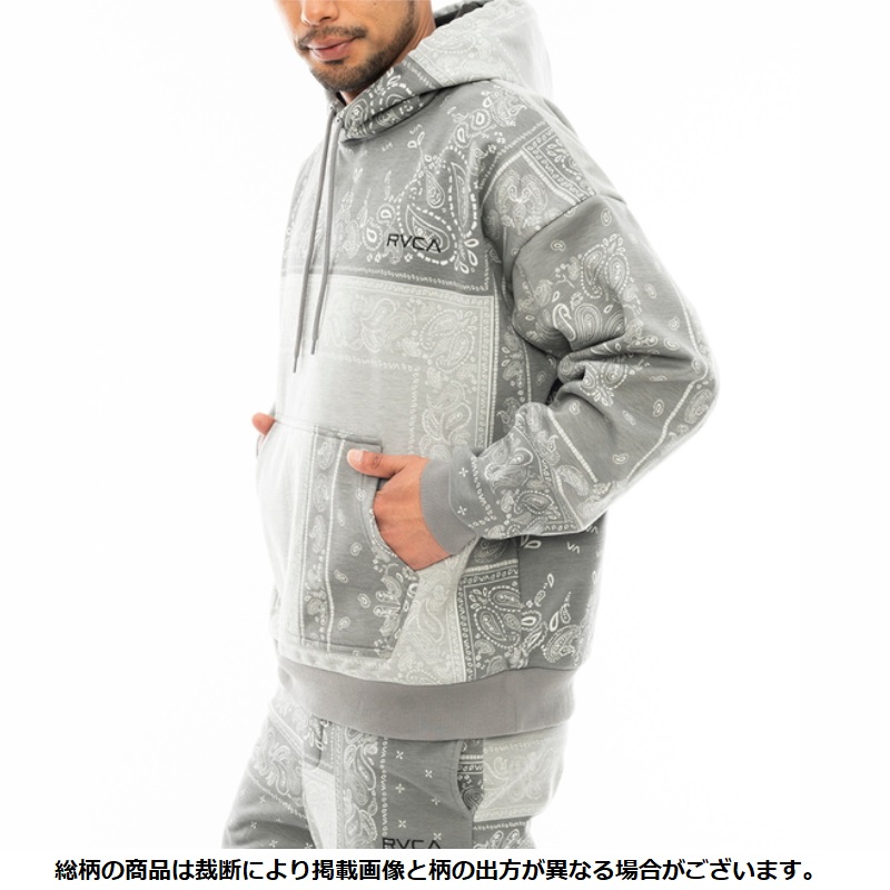 RVCA（ルーカ） PATCHWORK BANDANA SETUP セットアップ 上下セット