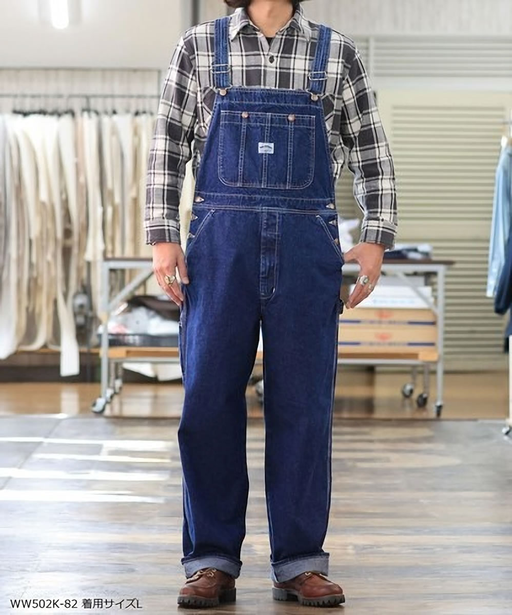 WORLD WORKERS（ワールドワーカーズ） オーバーオール ビッグジョン