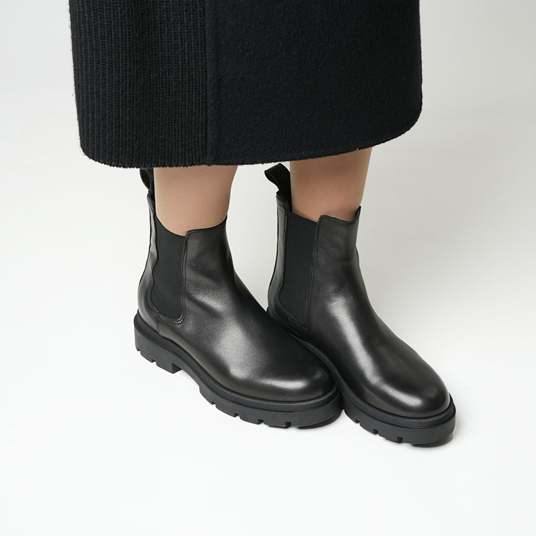 FABIO RUSCONI（ファビオルスコーニ） ショートブーツ サイドゴア