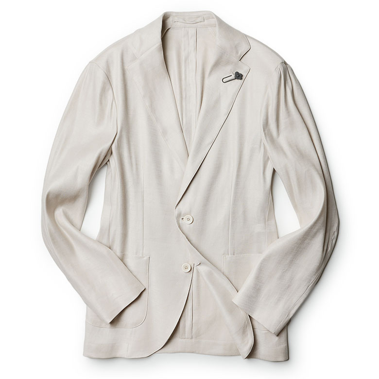 LARDINI（ラルディーニ） ジャケット リネン レーヨン ツイル レビュー