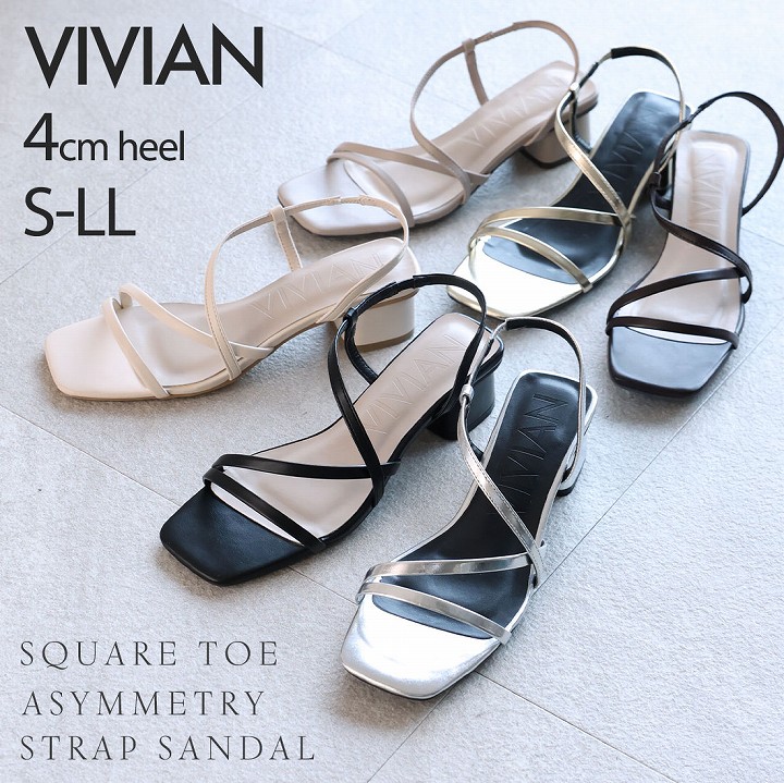 VIVIAN（ヴィヴィアン） サンダル レディース 歩きやすい ZOZO 新色