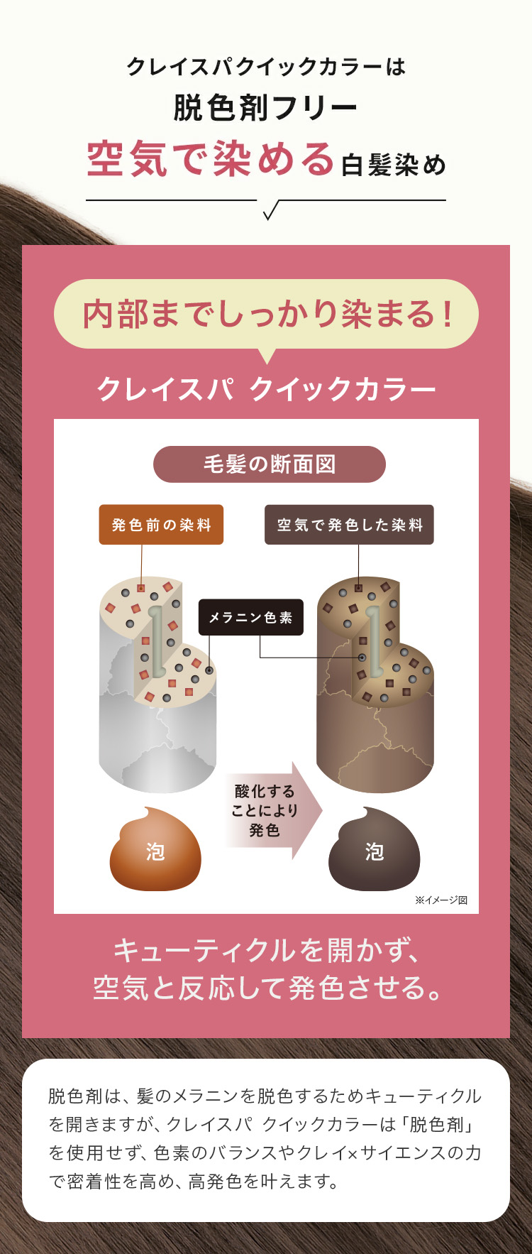 clayence（クレイエンス） クレイスパ クイックカラー 2個セット