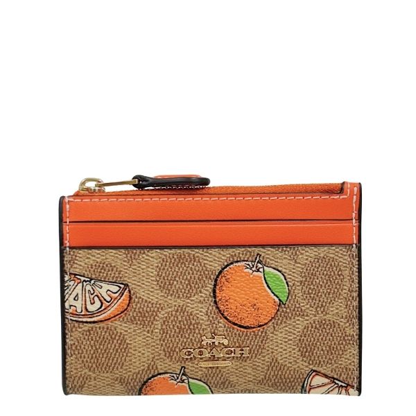 COACH（コーチ） 国内発送 財布 レディース コインケース オレンジ