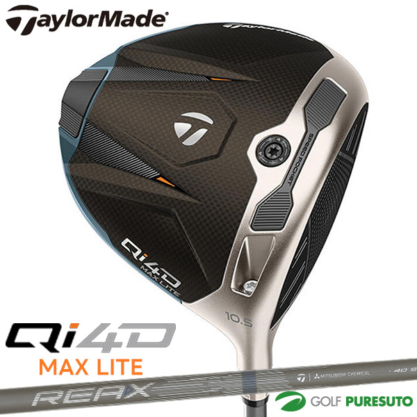 TaylorMade（テーラーメイド） Qi4D MAX LITE ドライバー REAX MR40