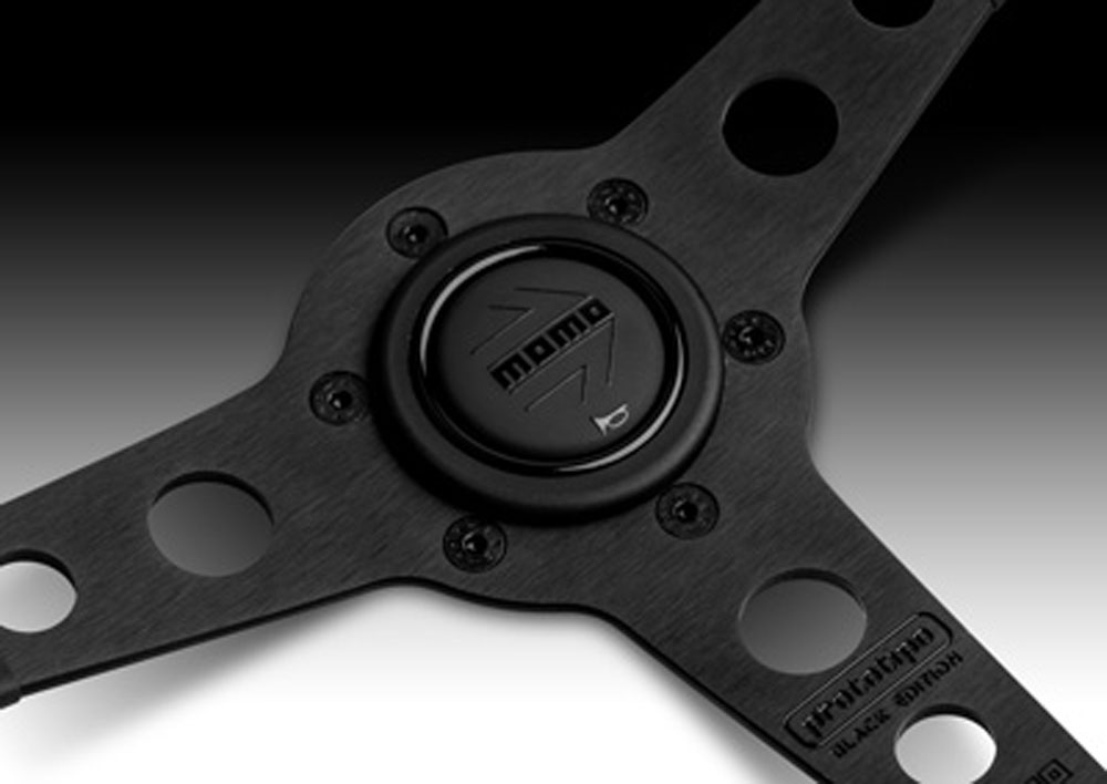 MOMO（モモ） ステアリング PROTOTIPO BLACK EDITION 350mm