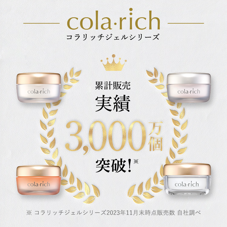 公式】コラリッチ EX プレミアムリフトジェル 55g(約1カ月分) 5個