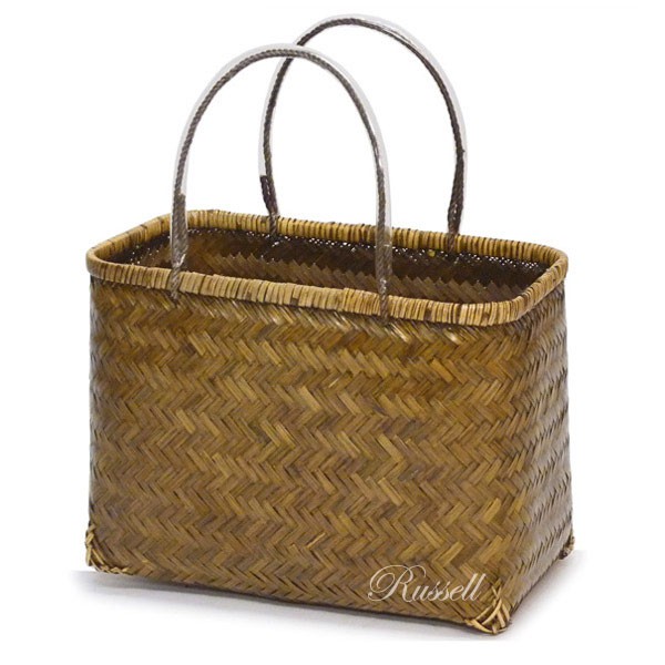 竹かご 竹かごバッグ 市場かご 一貫張り 一閑張り 材料 かごバッグ