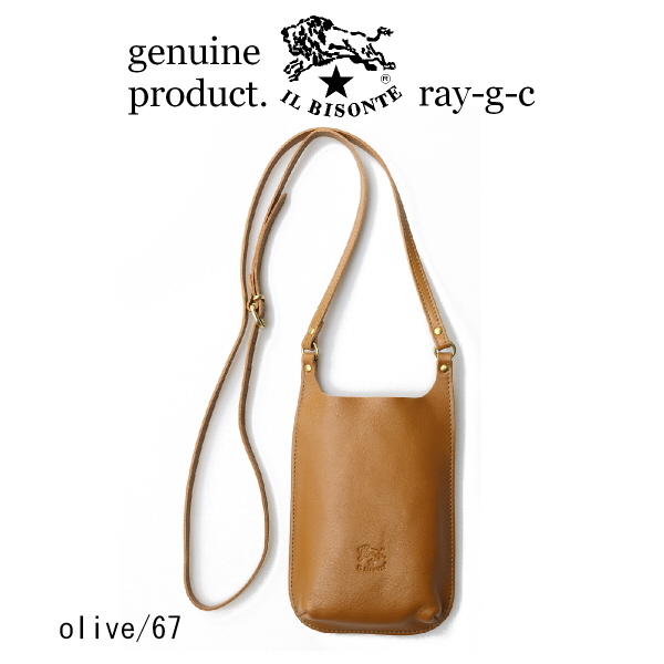 IL BISONTE（イルビゾンテ） スマホショルダー スマホケース