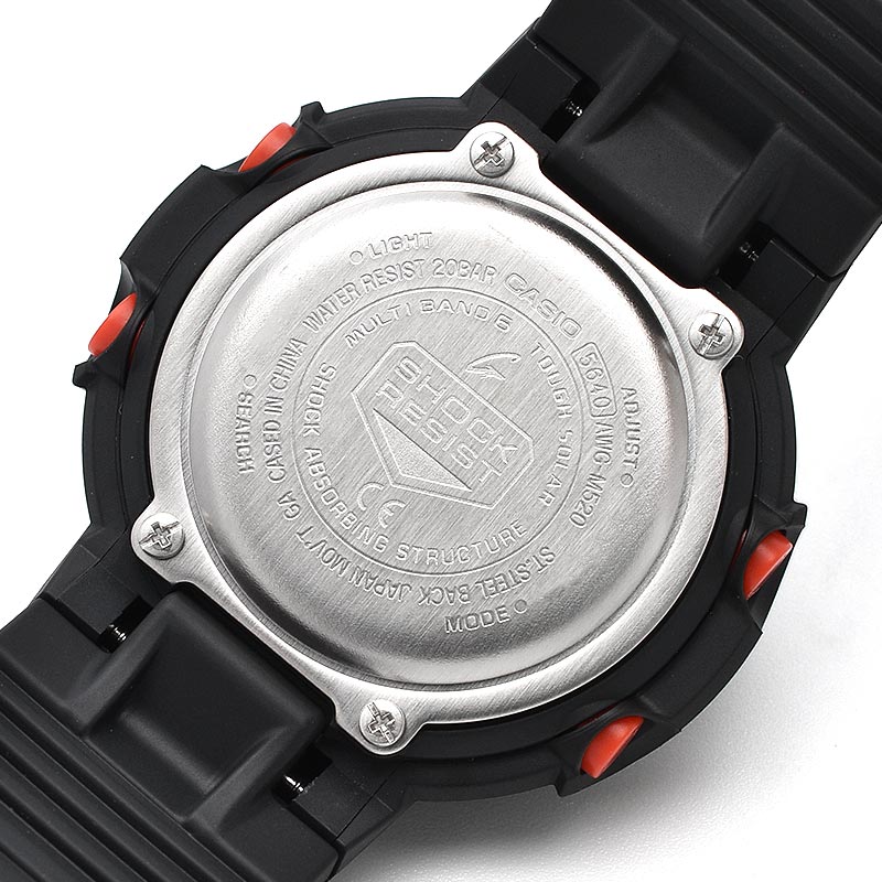 G-SHOCK カシオ CASIO Gショック AWG-M520-1AJF タフソーラー 電波時計