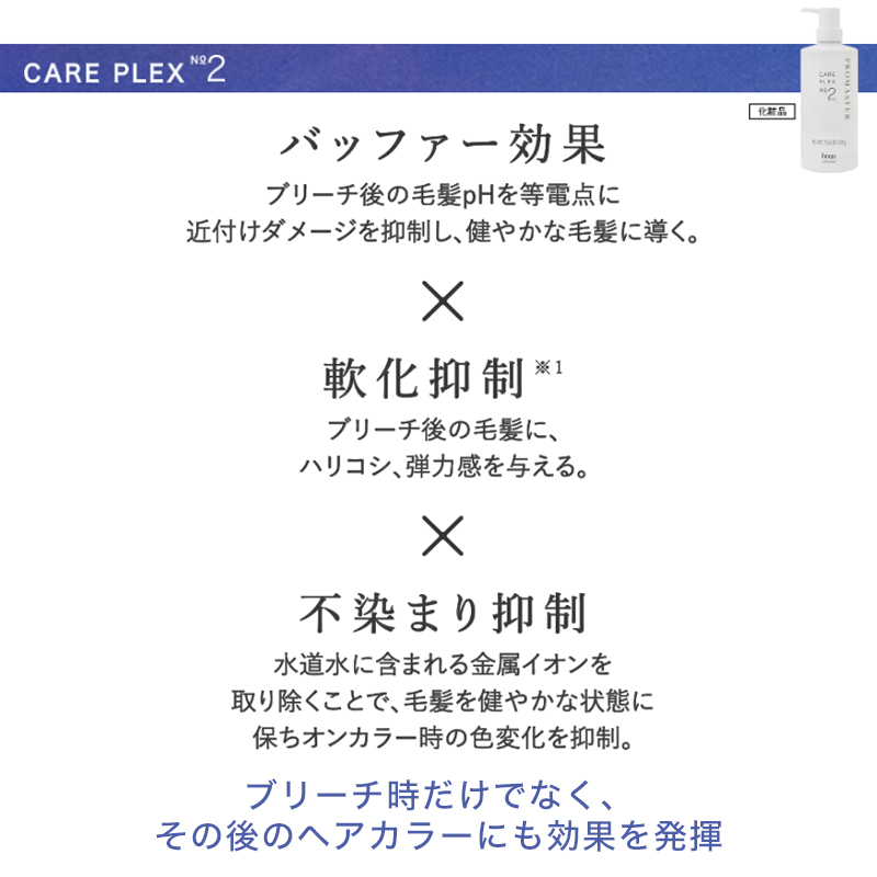 hoyu（ホーユー） プロマスター パワーブリーチ 500g + ケアプレックス
