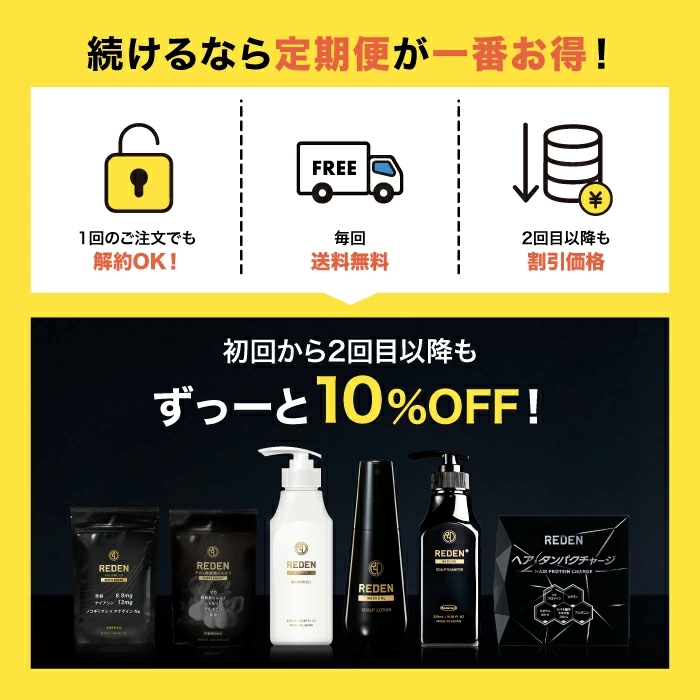 REDEN（リデン） 育毛剤 2本セット スカルプケア リデンシル 薬用育毛