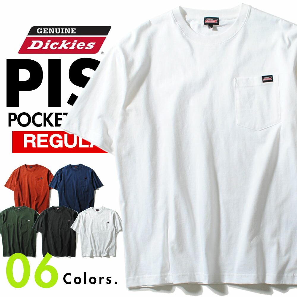 ポケットTシャツ GENUINE Dickies ジェニュイン ディッキーズ 無地