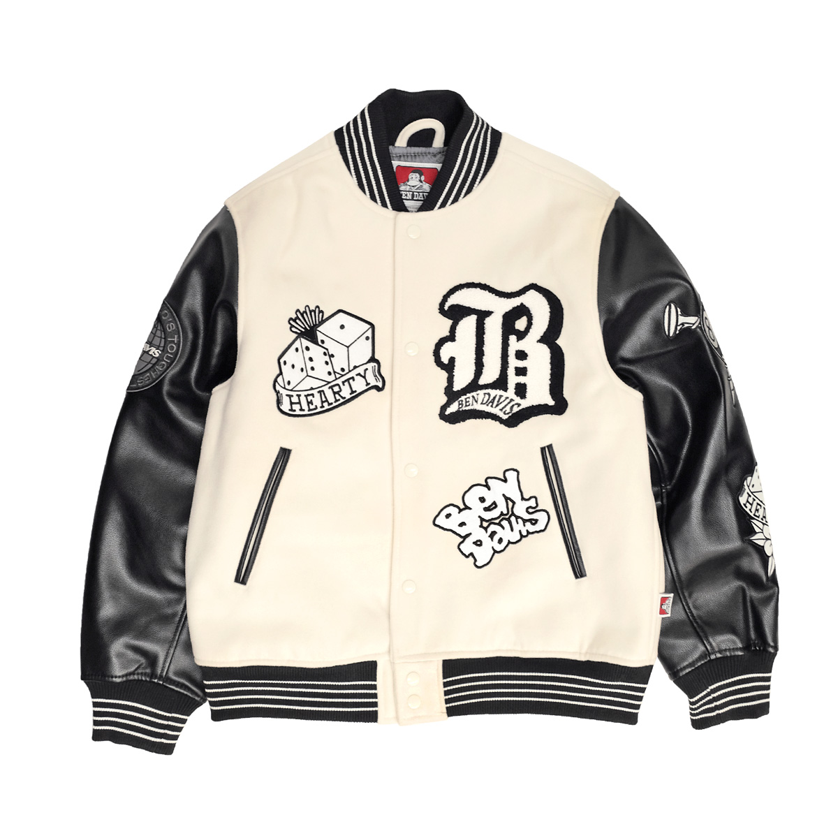 BEN DAVIS（ベンデイビス） ジャケット 2023 ワッペン 刺繍 スタジアム