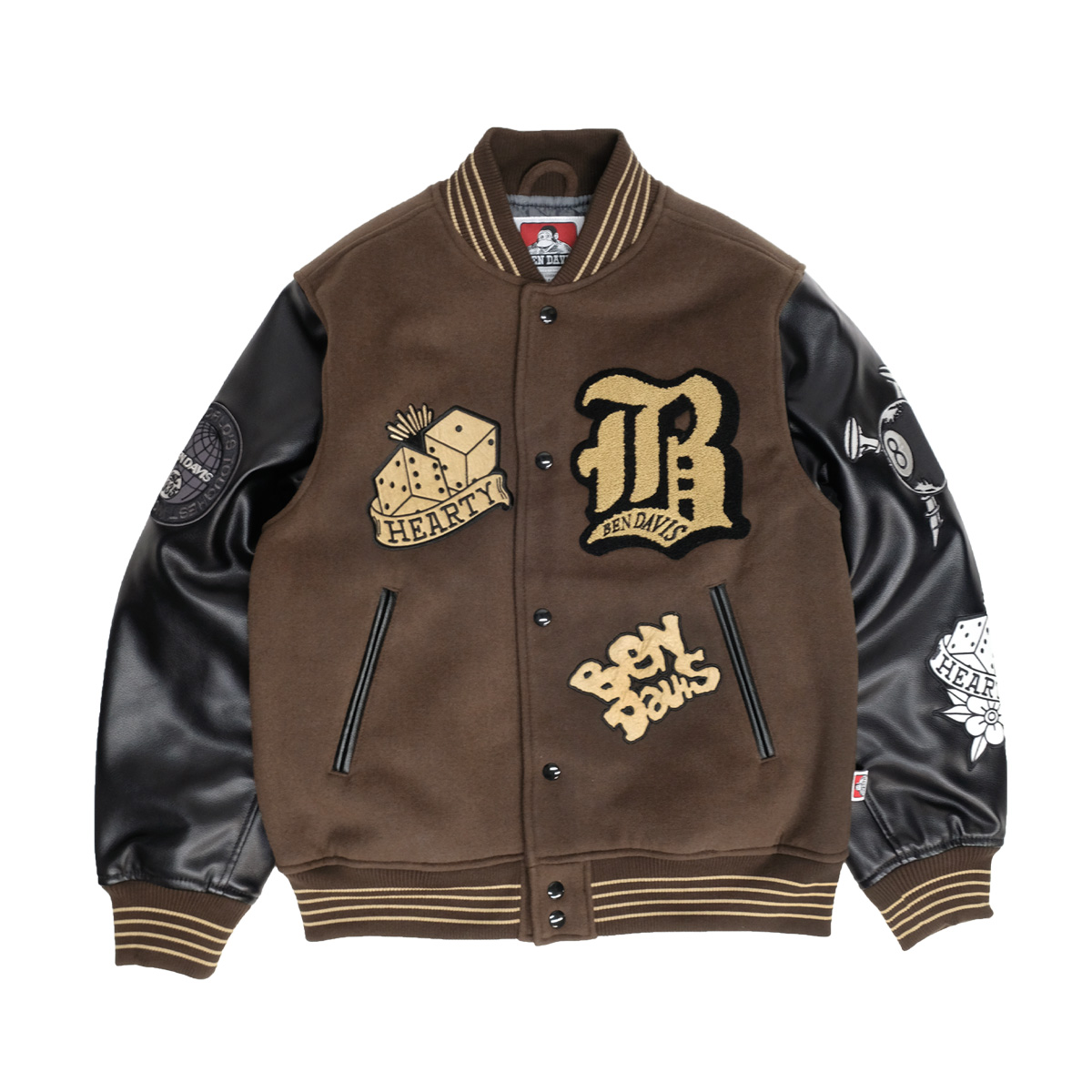 BEN DAVIS（ベンデイビス） ジャケット 2023 ワッペン 刺繍 スタジアム