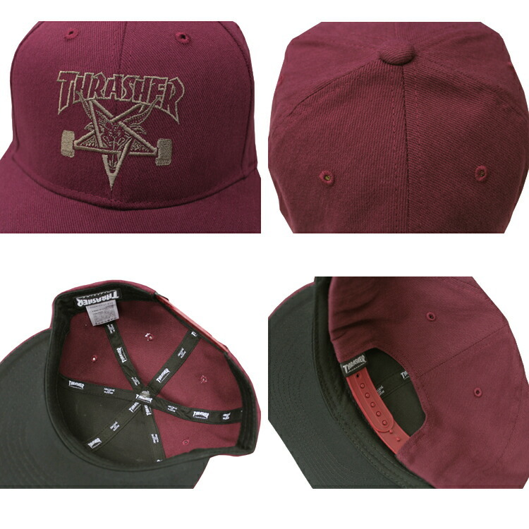 THRASHER（スラッシャー） (公式）スラッシャー キャップ THRASHER