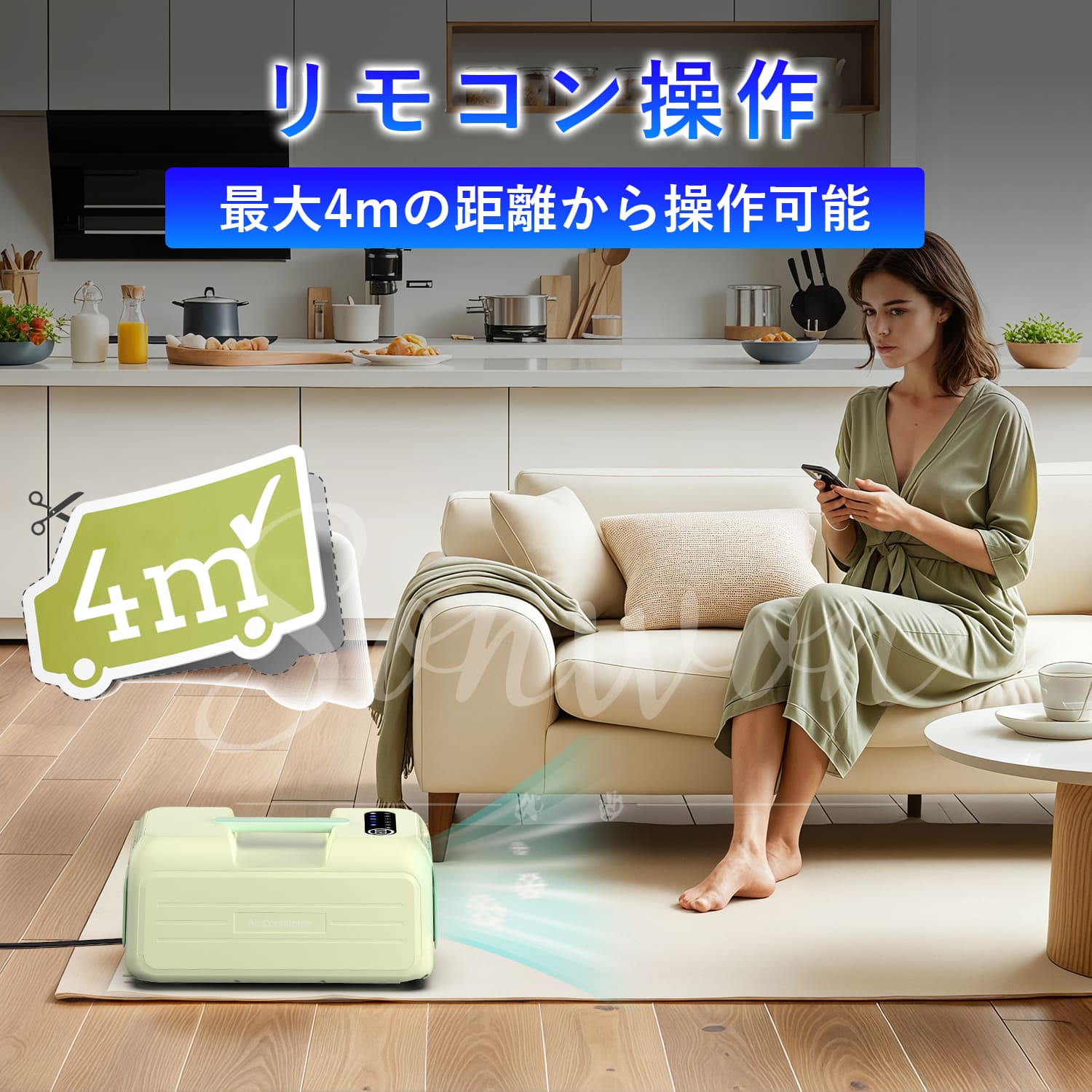 在庫処分価格!!コンパクトエアコン ポータブルエアコン ウインド