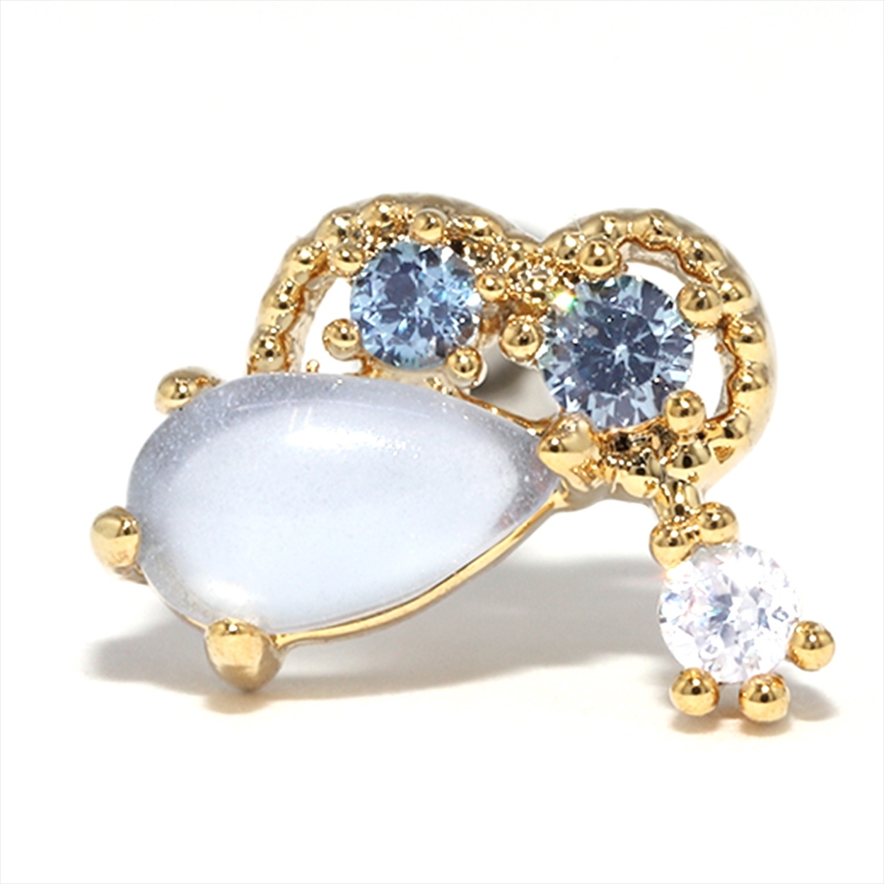 凛 RIN ボディピアス 軟骨 16G 天気 雲 傘 太陽 トラガス ジュエル