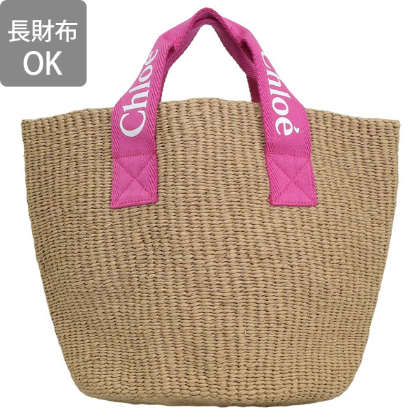 Chloe（クロエ） 特価 バッグ レディース トートバッグ ピンク カゴ