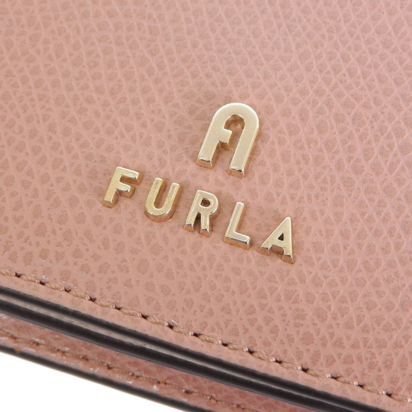 FURLA（フルラ） 名刺入れ カードケース レディース レザー ピンク