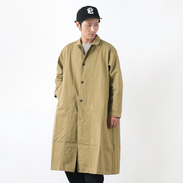 HARVESTY（ハーベスティ） チノクロス オーバーコート / ロングコート