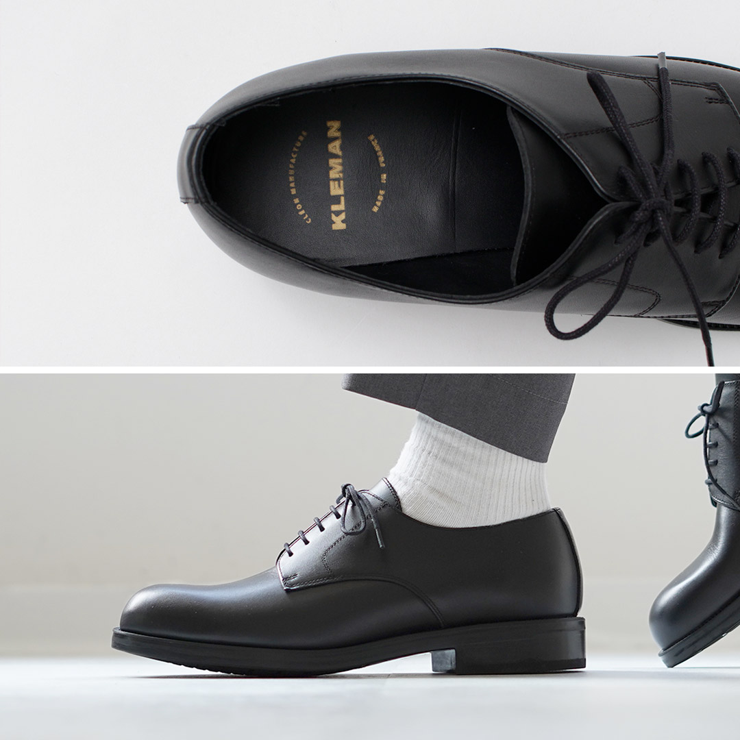 KLEMAN（クレマン） パスターニ プレーントゥ ブラッチャー レザー