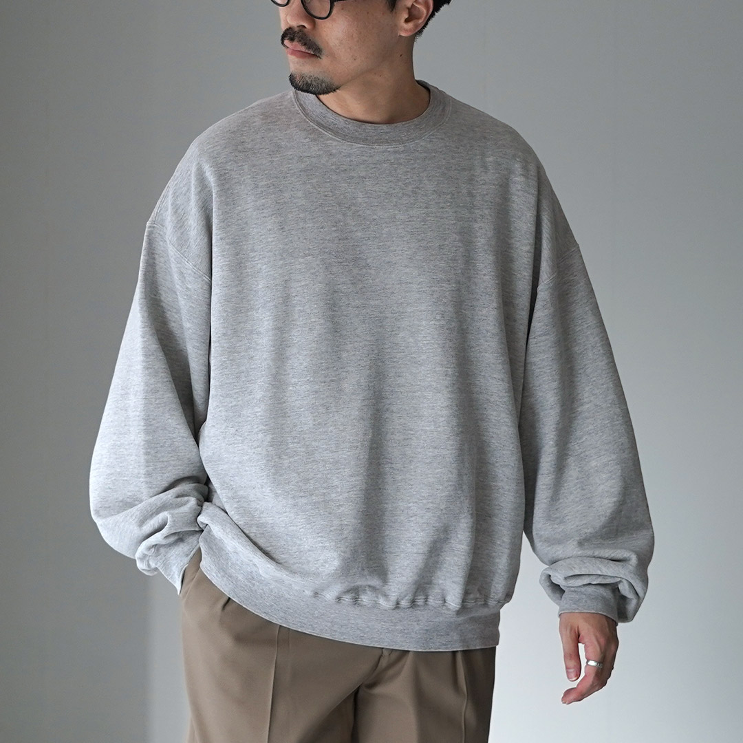 REMI RELIEF（レミ レリーフ） SP加工3飛び裏毛クルー / メンズ メンズ