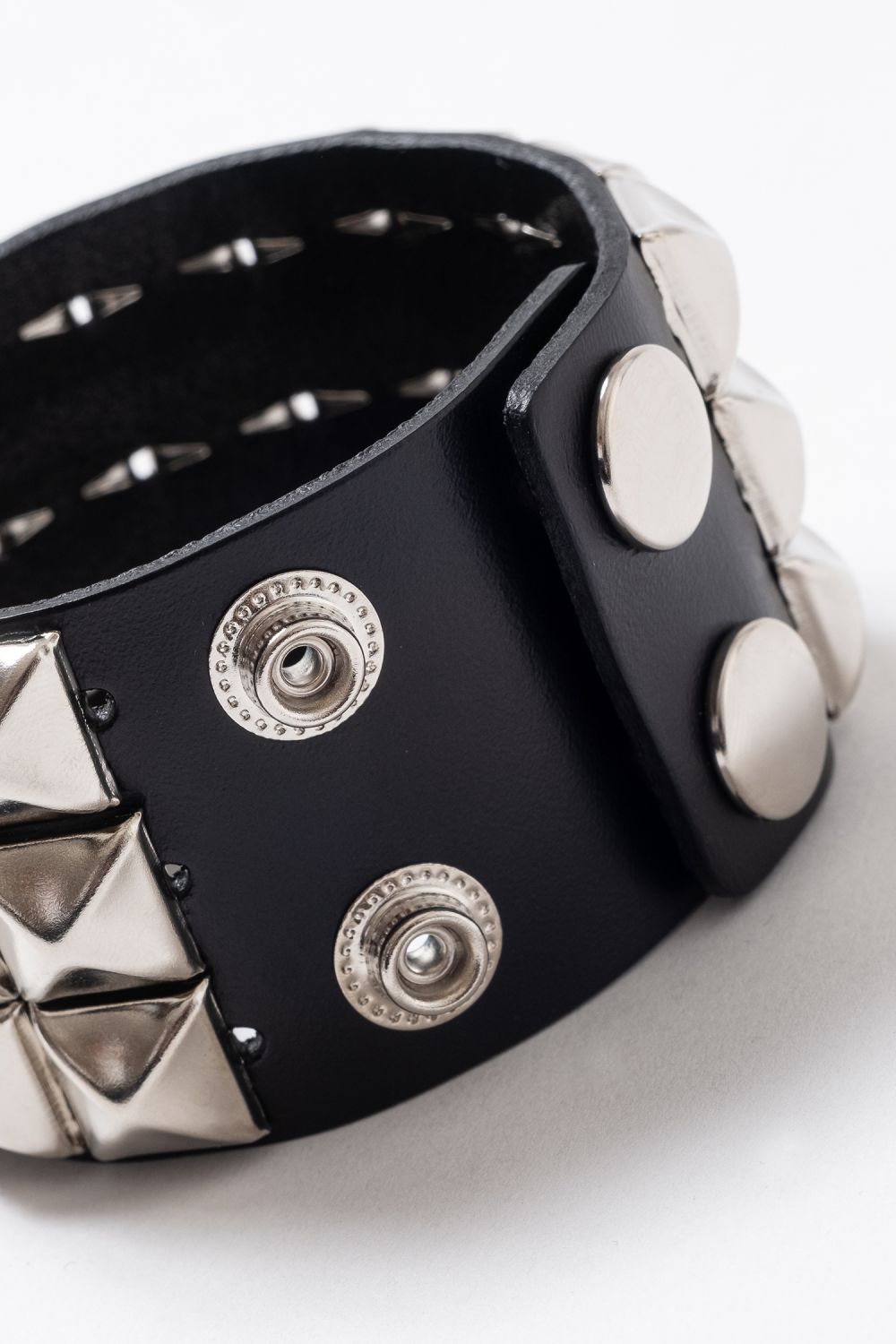 スタッズ ブレスレット メンズ レザーブレスレット レディース 革