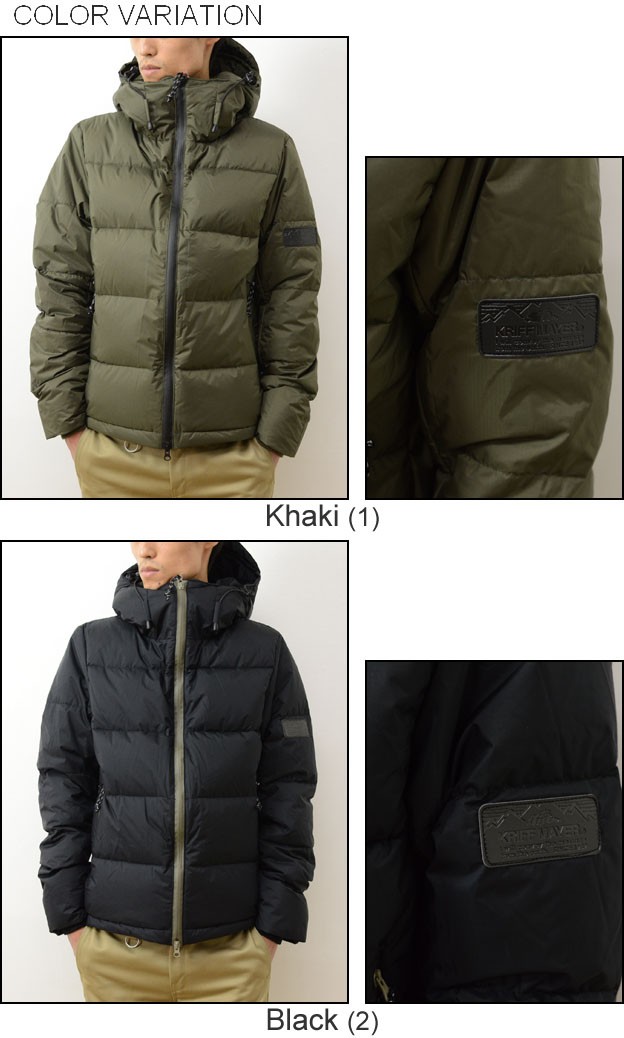 KRIFF MAYER（クリフメイヤー） × NANGA ナンガ レトロ ジップ ダウン