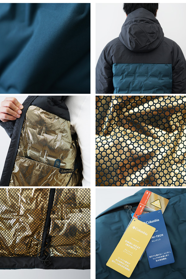 Columbia（コロンビア） 防水 ダウンジャケット グランドトレック 3