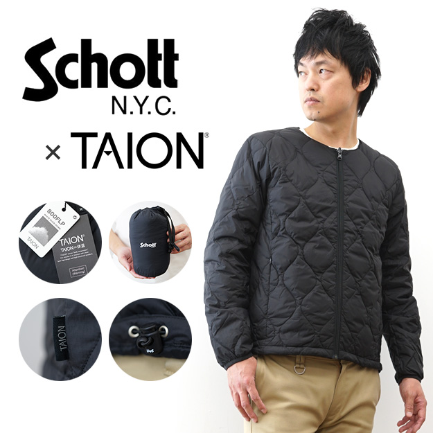 Schott N.Y.C（ショット） インナー ダウンジャケット Schott TAION