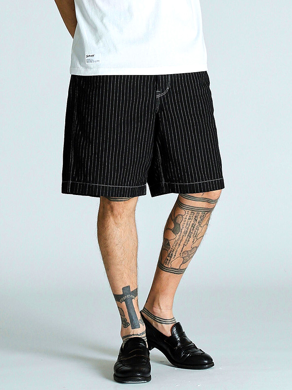 SCHOTT（ショット） ヒッコリー ストライプ パンツ オールドヒッコリー