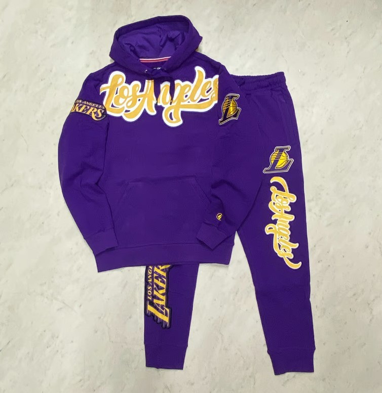 NBA公式 FISLL ロサンゼルス レイカーズ ハイクラス仕様 スウェット
