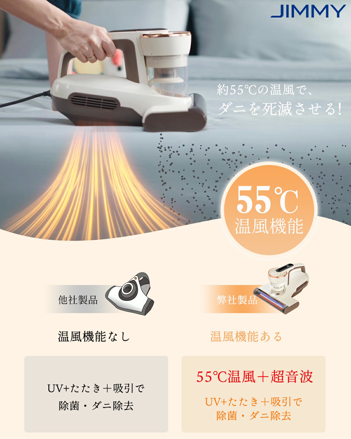 MOOSOO ＼爆買WEEK ☆23,999円→15,999円／布団クリーナー ふとん