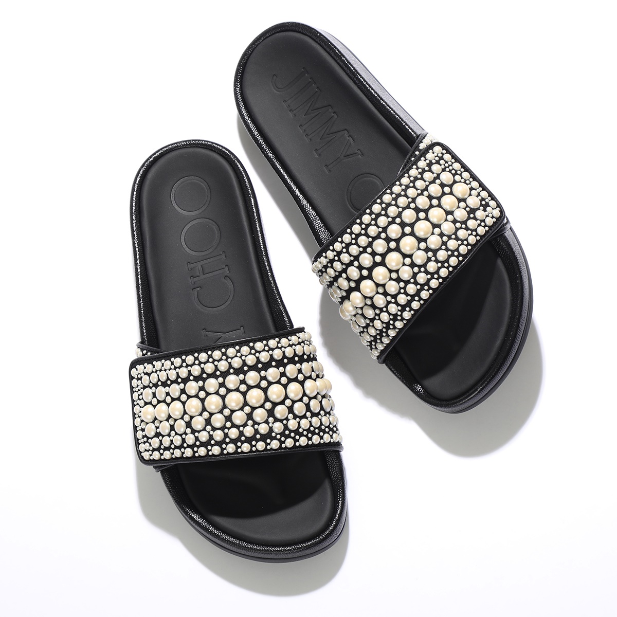 JIMMY CHOO（ジミーチュウ） スライド サンダル FITZ/F ZWY レディース