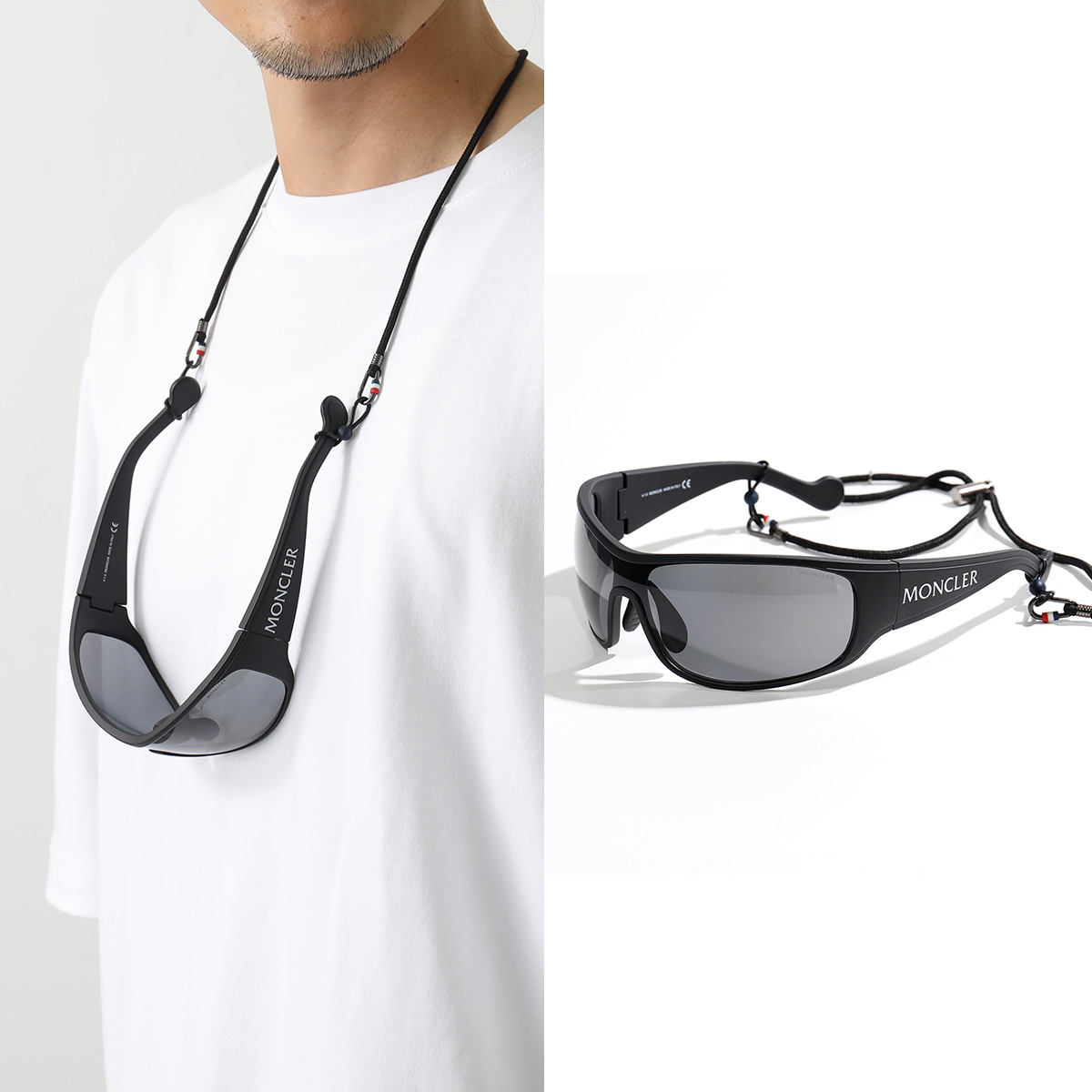 MONCLER（モンクレール） サングラス ML0129 メンズ メガネストラップ