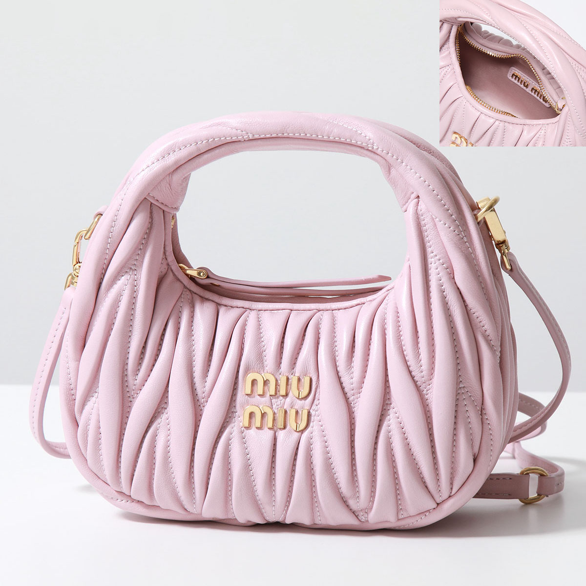 miu miu（ミュウミュウ） ショルダーバッグ ワンダー MATELASSE