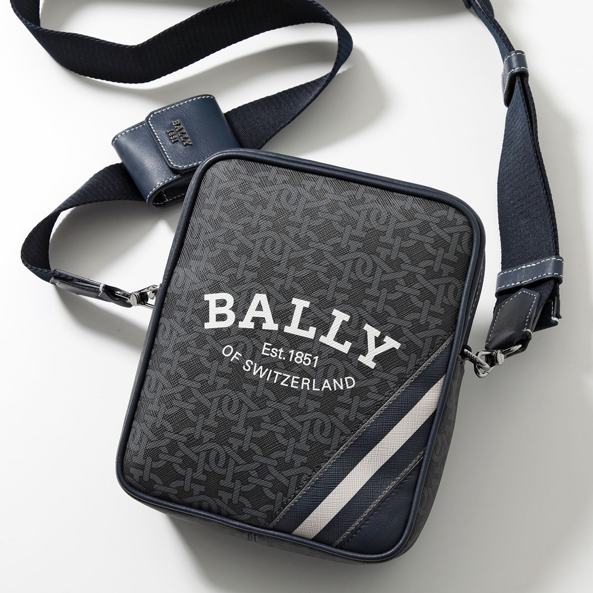 Bally（バリー） ショルダーバッグ BHENN.OS メンズ ロゴ モノグラム