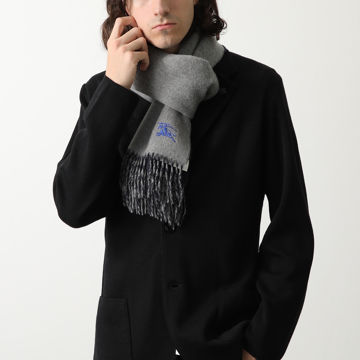 BURBERRY（バーバリー） マフラー MU EMB KNIGHT SOLID CS 8077827