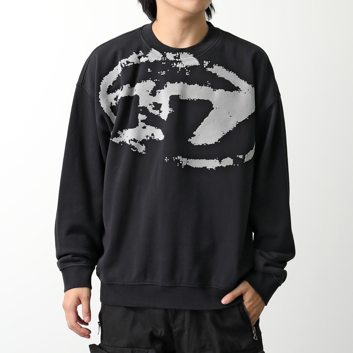 DIESEL（ディーゼル） トレーナー S-BOXT-N5 A13051 0DQAK メンズ