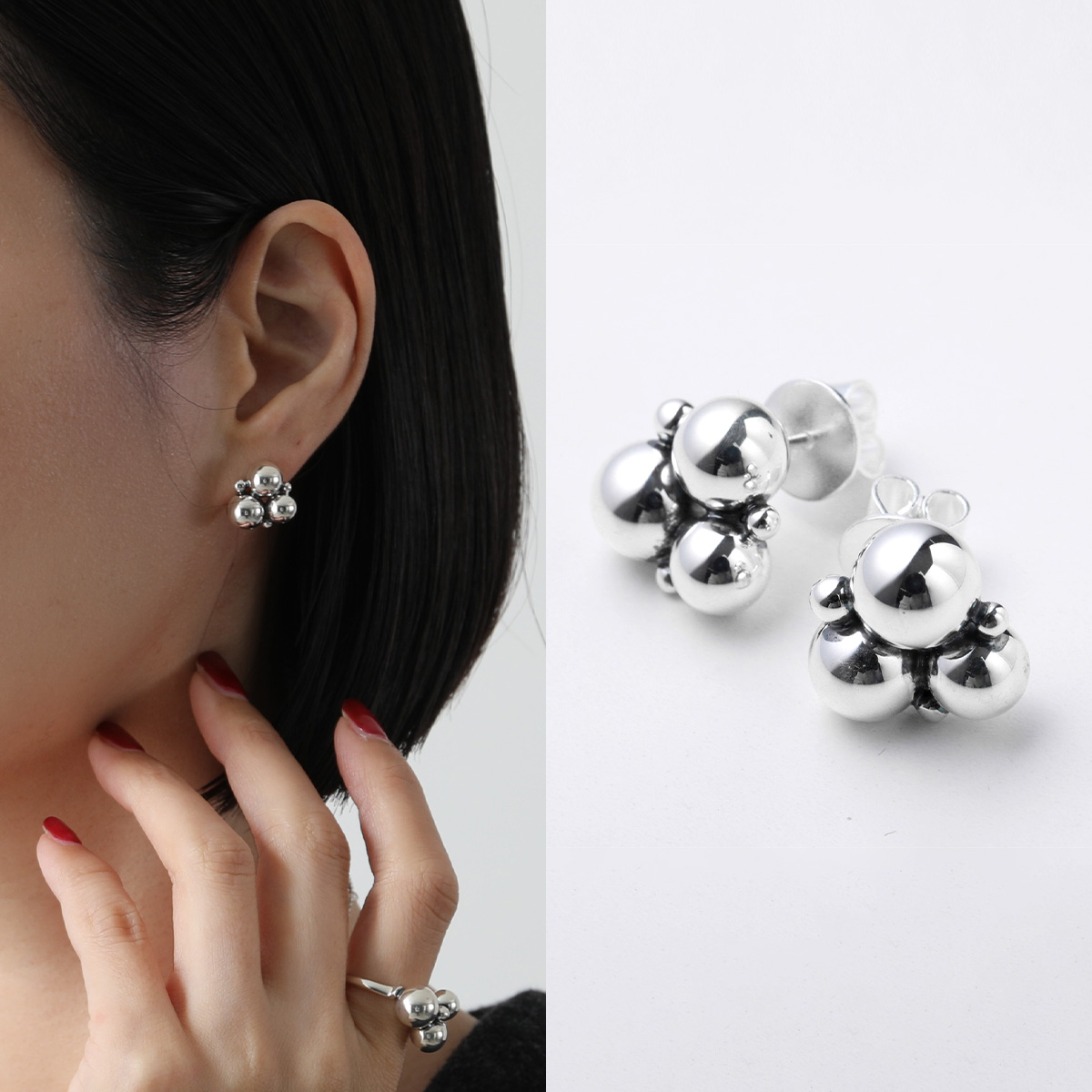 Georg Jensen（ジョージ ジェンセン） ジョージ ジェンセン ピアス