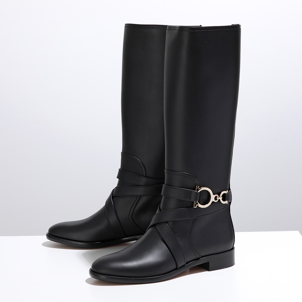 FERRAGAMO（フェラガモ） ロングブーツ SARAH サラ 726392 レディース