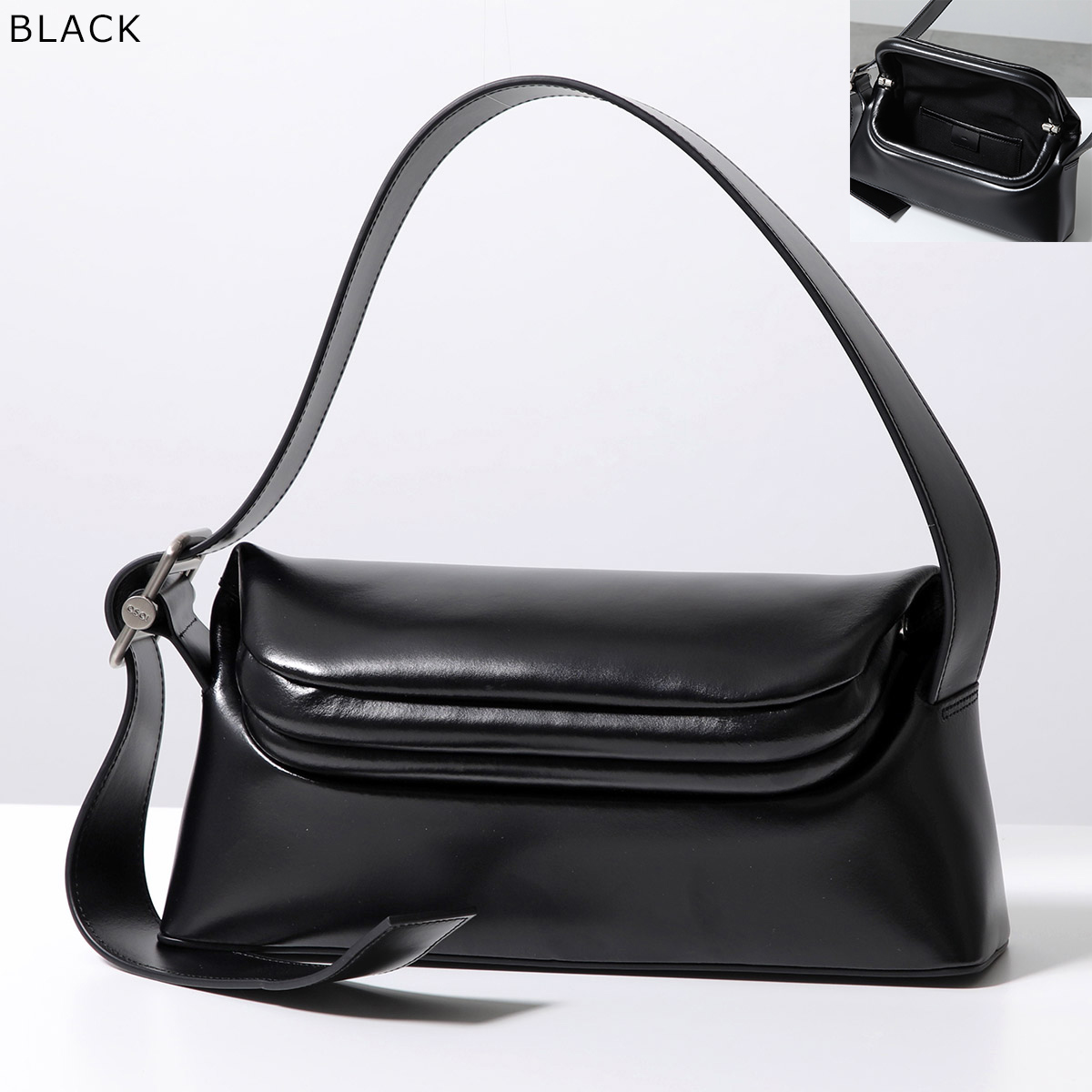 OSOI オソイ ショルダーバッグ FOLDER BROT レディース レザー がま口