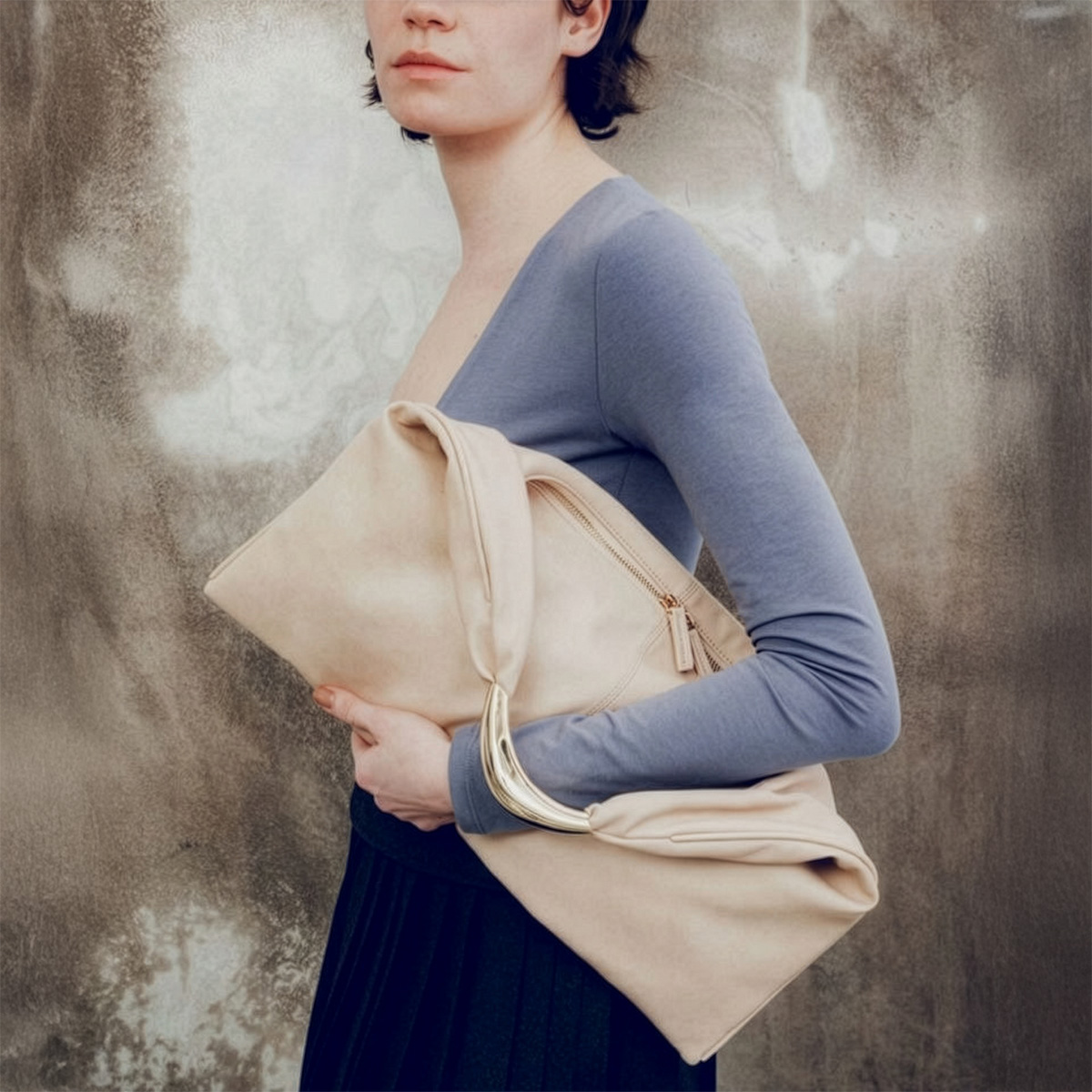 Le Vernis（ル・ベルニ） トートバッグ Sculpture triangle bag M