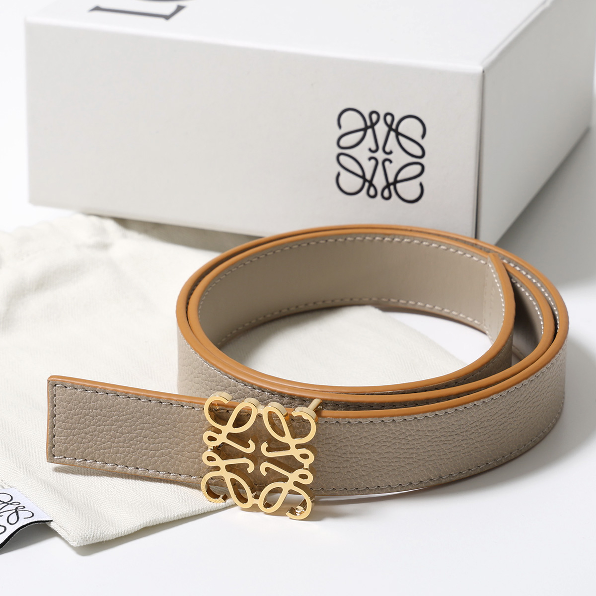 LOEWE（ロエベ） ベルト E821Z26X09 レディース アナグラム レザー