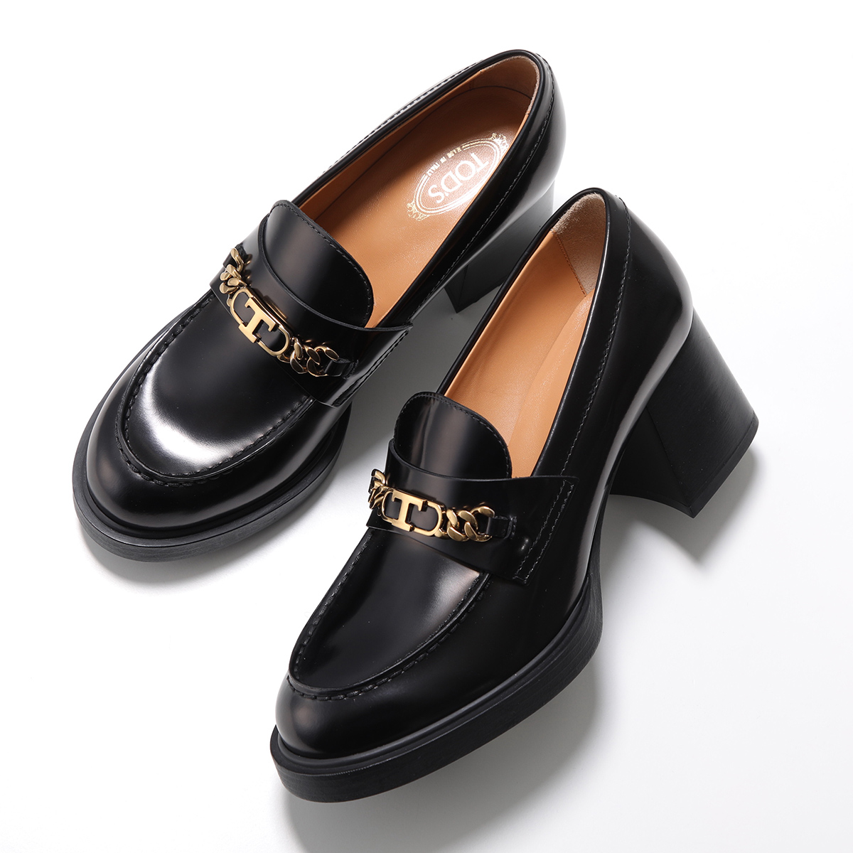 TOD'S（トッズ） TODS ローファー Gomma T Chain ゴンマ Tチェーン